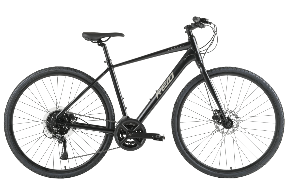 Urban C1 Commuter Bike Black
