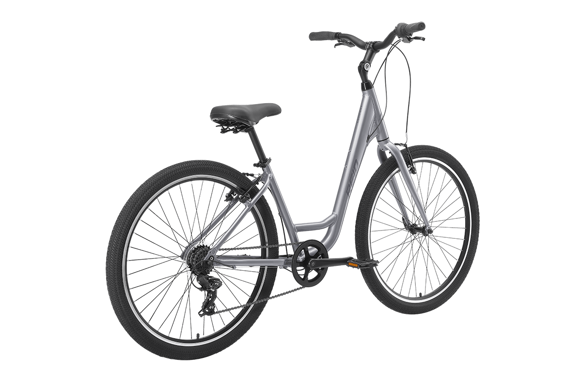 Comfort 1 Step Through Commuter Bike Silver Bikes Reid