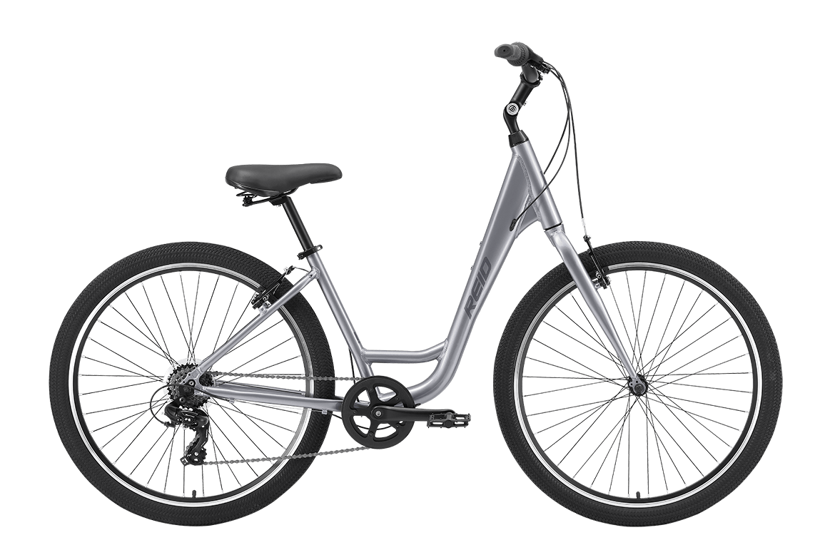 Comfort 1 Step Through Commuter Bike Silver