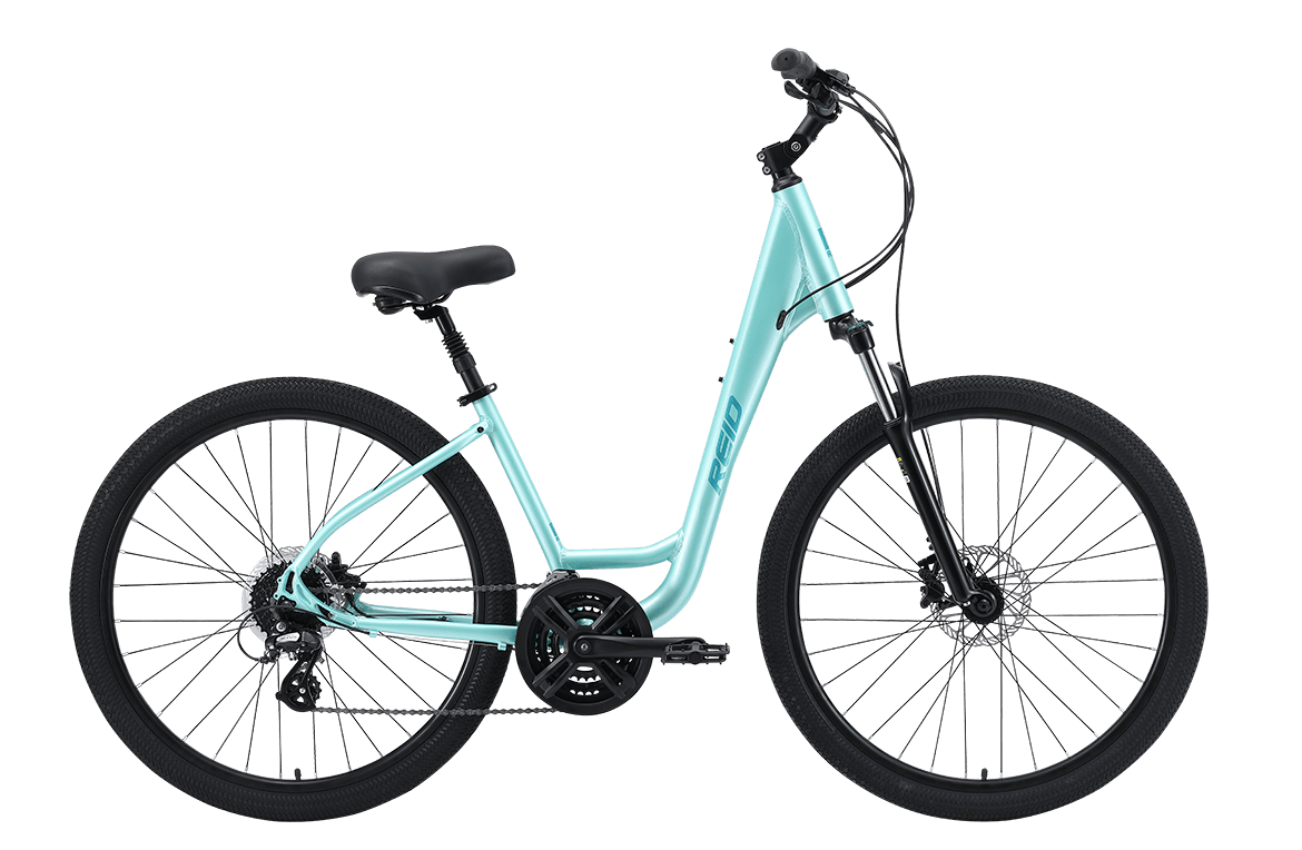 Comfort 3 Step Through Commuter Bike Teal