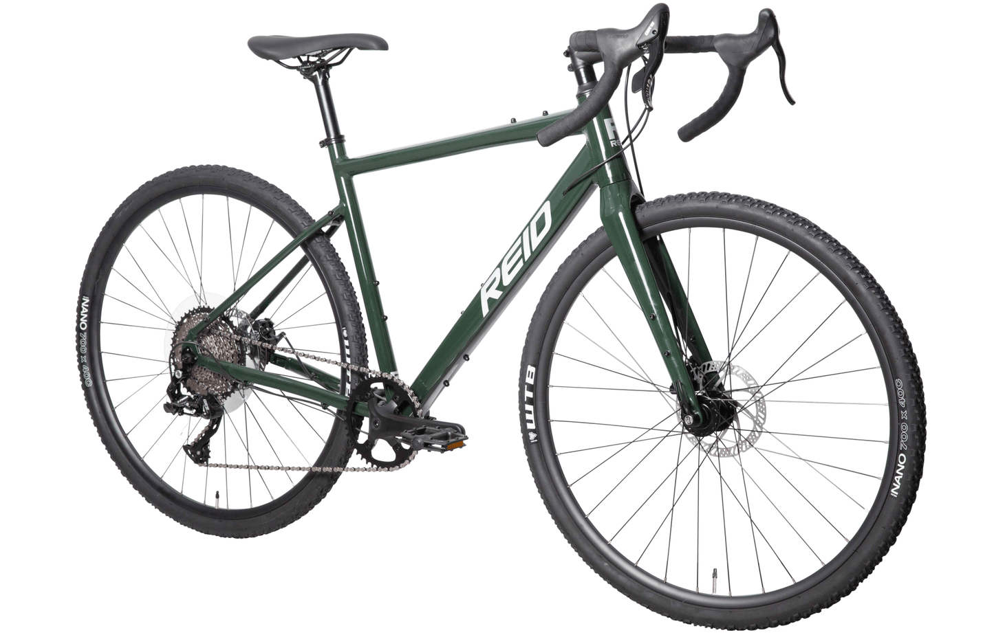 Firetrail 2.0 Gravel Bike Green Bikes Reid