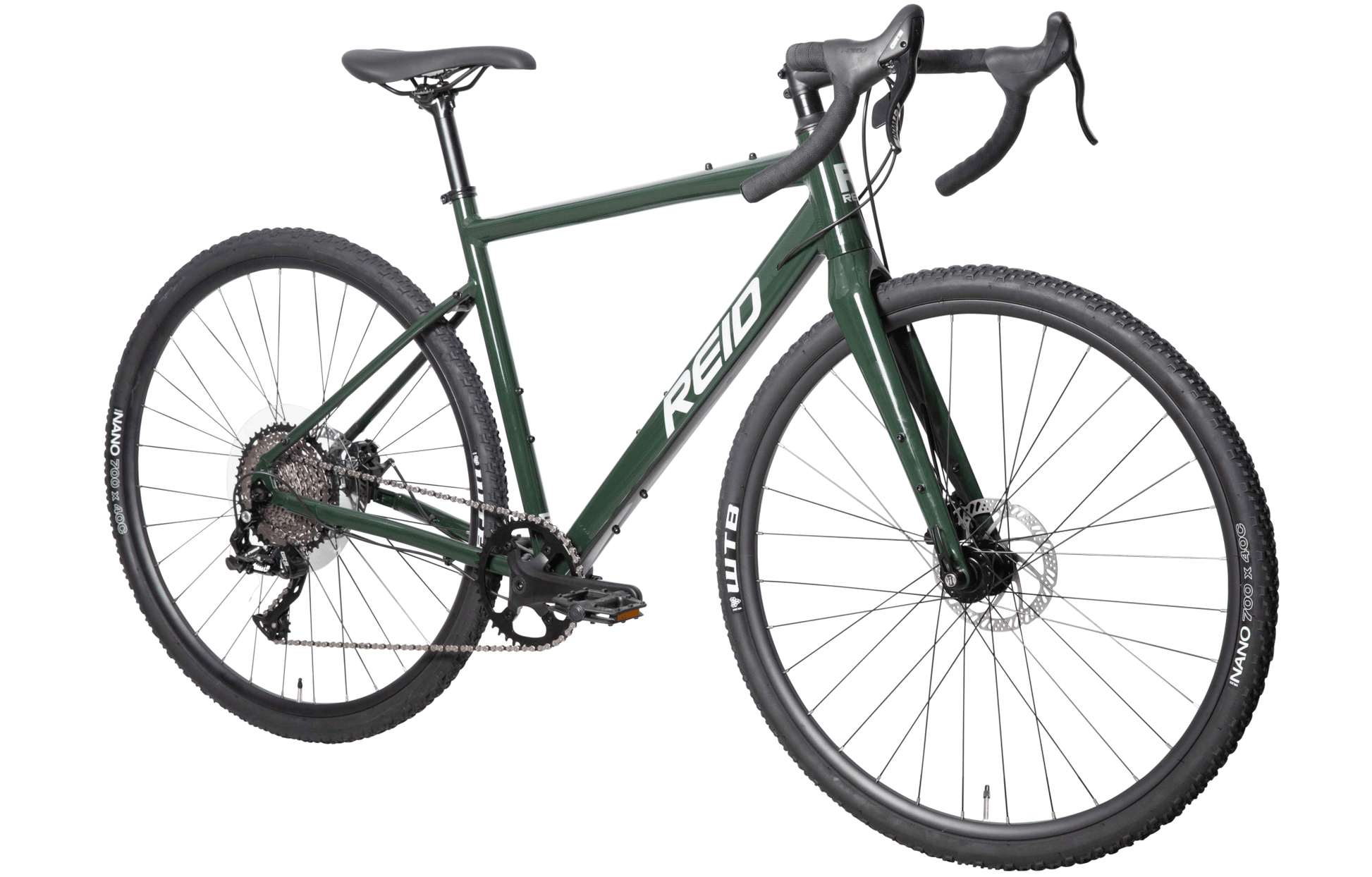 Firetrail 2.0 Gravel Bike Green Bikes Reid