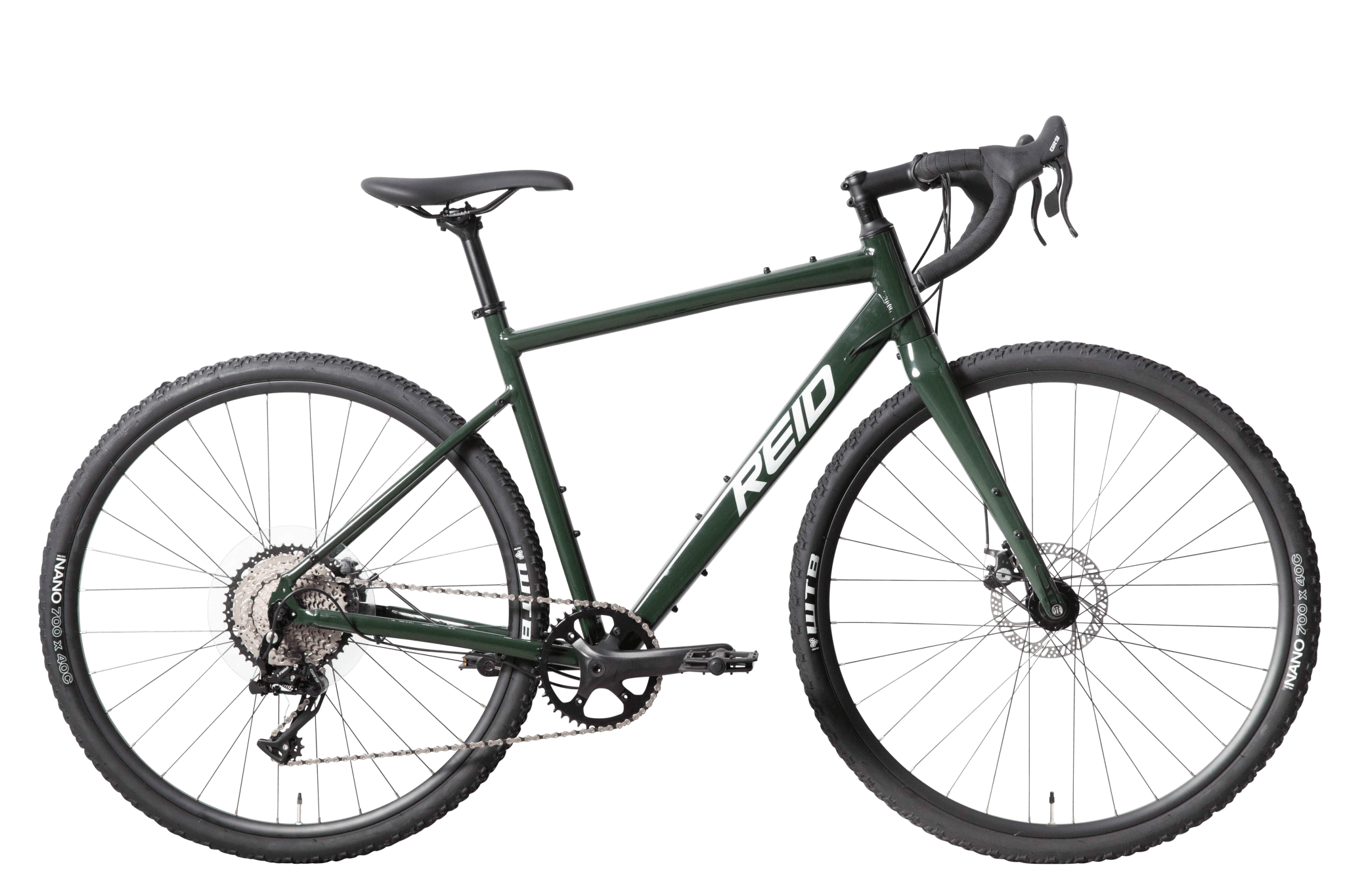 Firetrail 2.0 Gravel Bike Green Bikes Reid