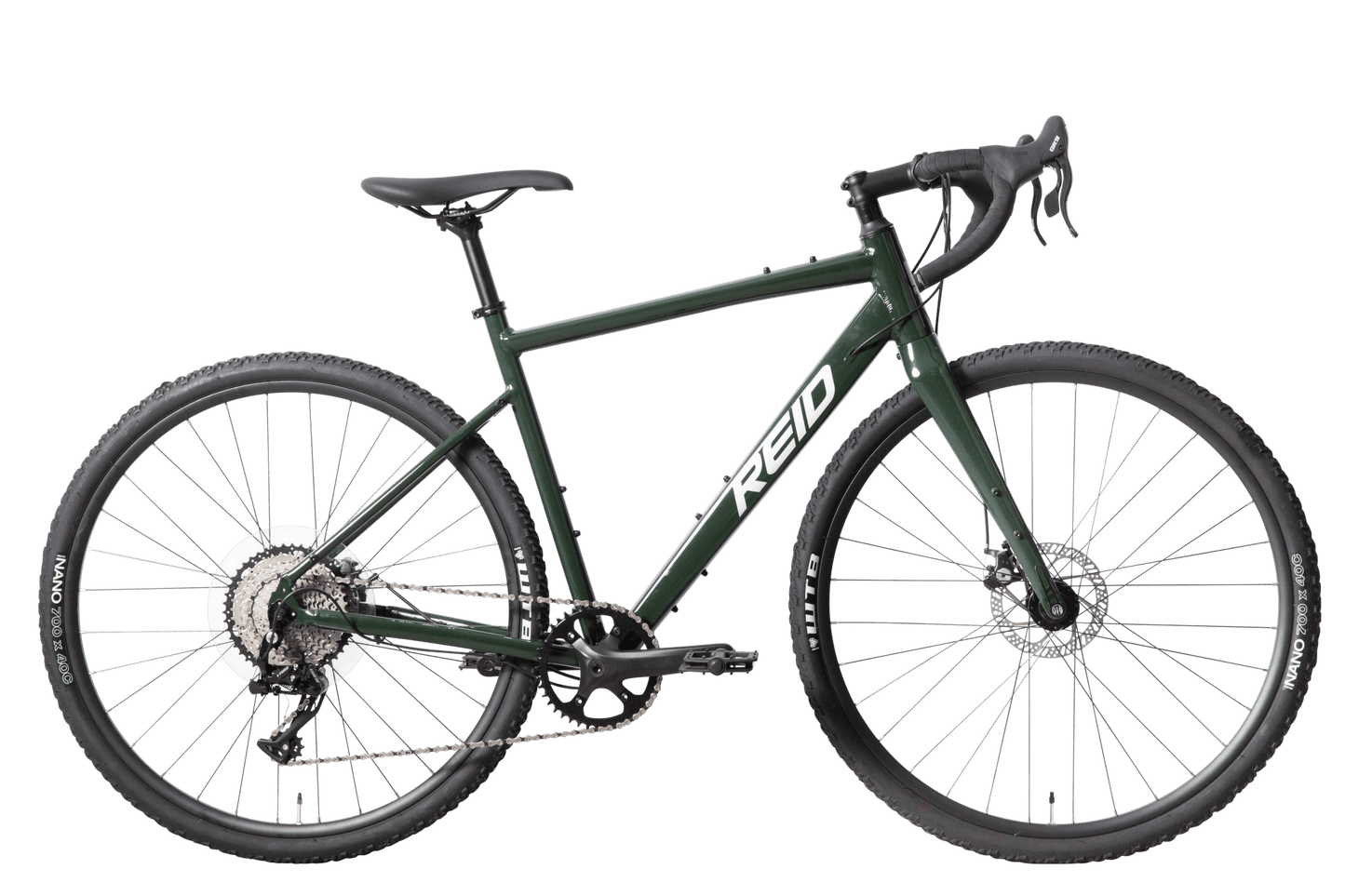 Firetrail 2.0 Gravel Bike Green Bikes Reid