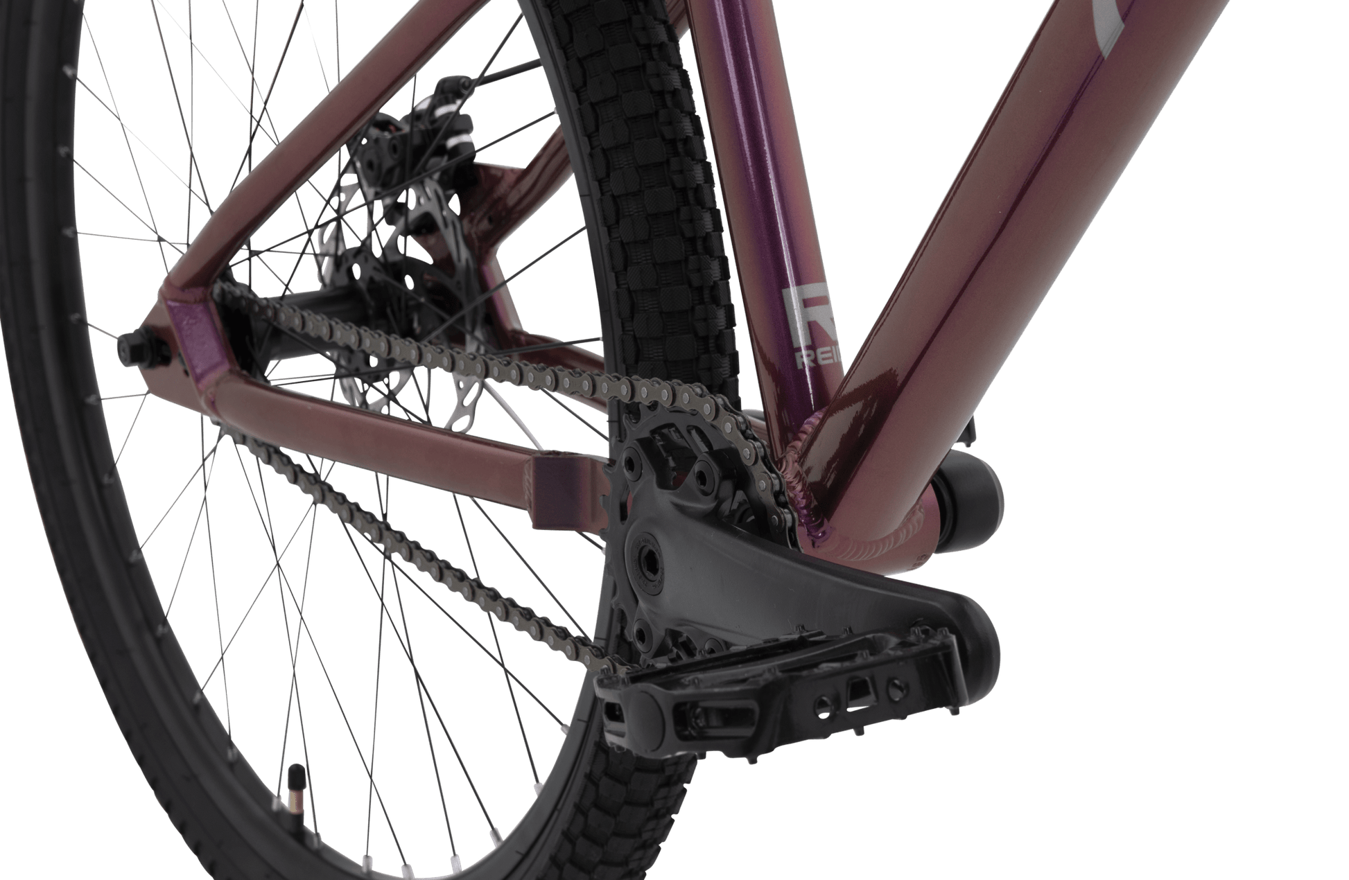 Hype Jump Mountain Bike Plum Kids Bike Reid