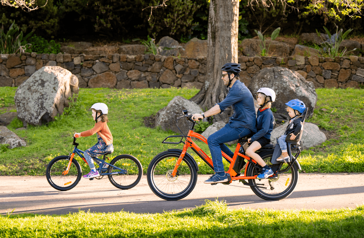 KADe Cargo eBike Orange eBikes Reid