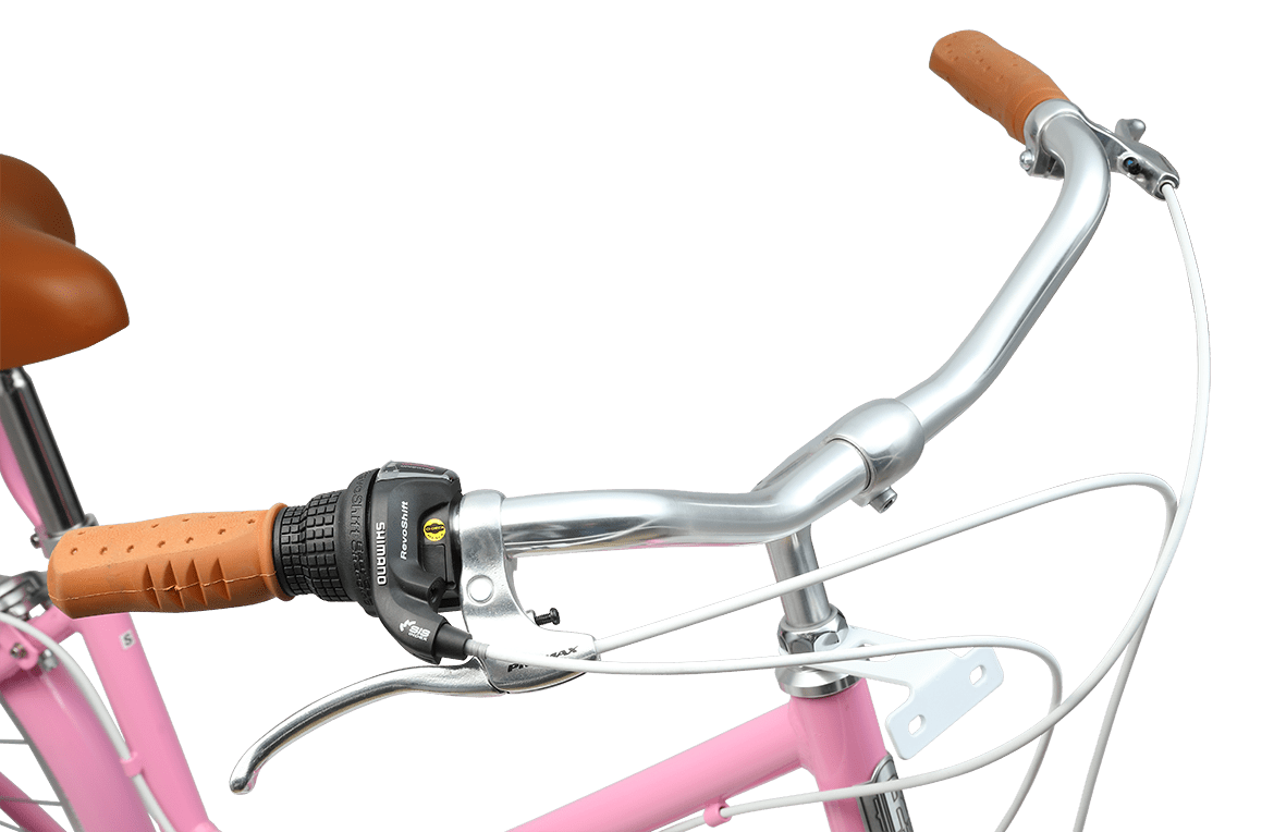 Ladies Classic 7-Speed Vintage Bike Pink Bikes Reid