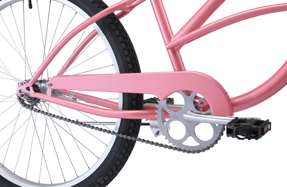 Ladies Cruiser 27.5" Vintage Bike Pink Bikes Reid