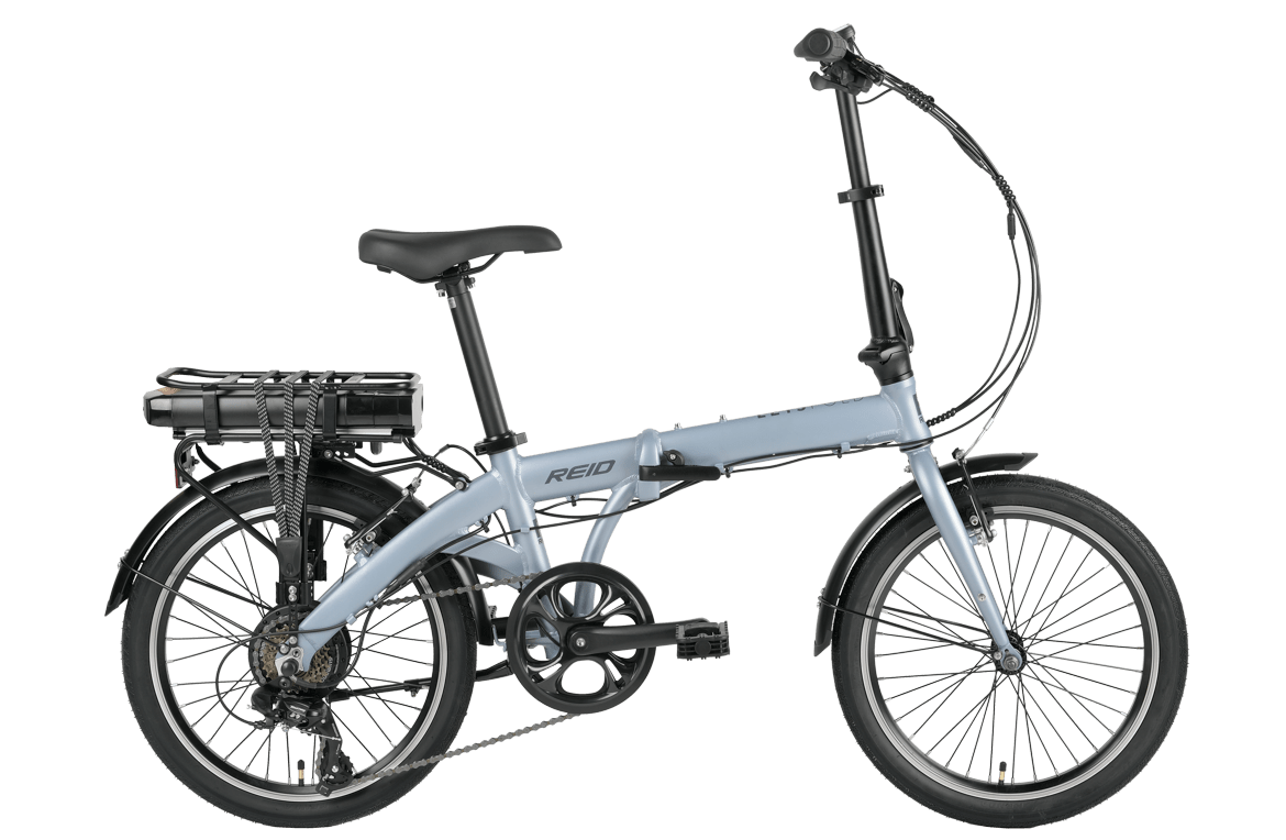 Let's Fold USA eBike Grey