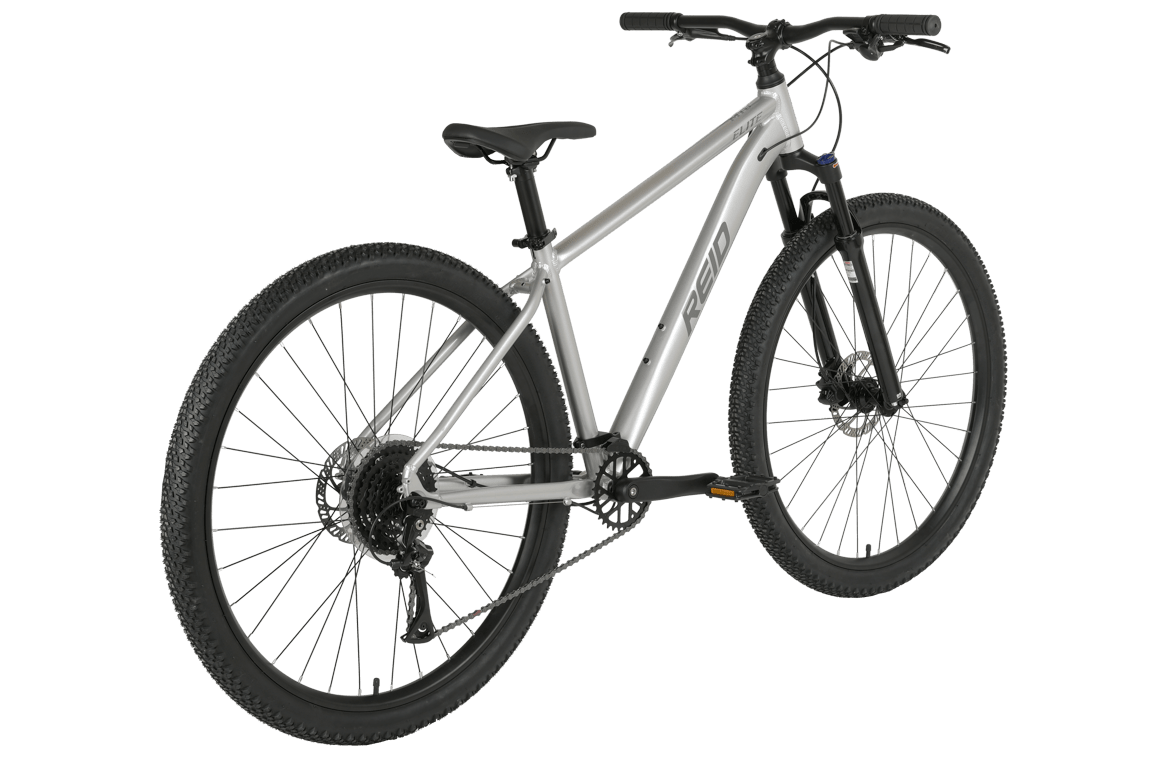 MTB Elite 27.5" Mountain Bike MY24 Silver Bikes Reid
