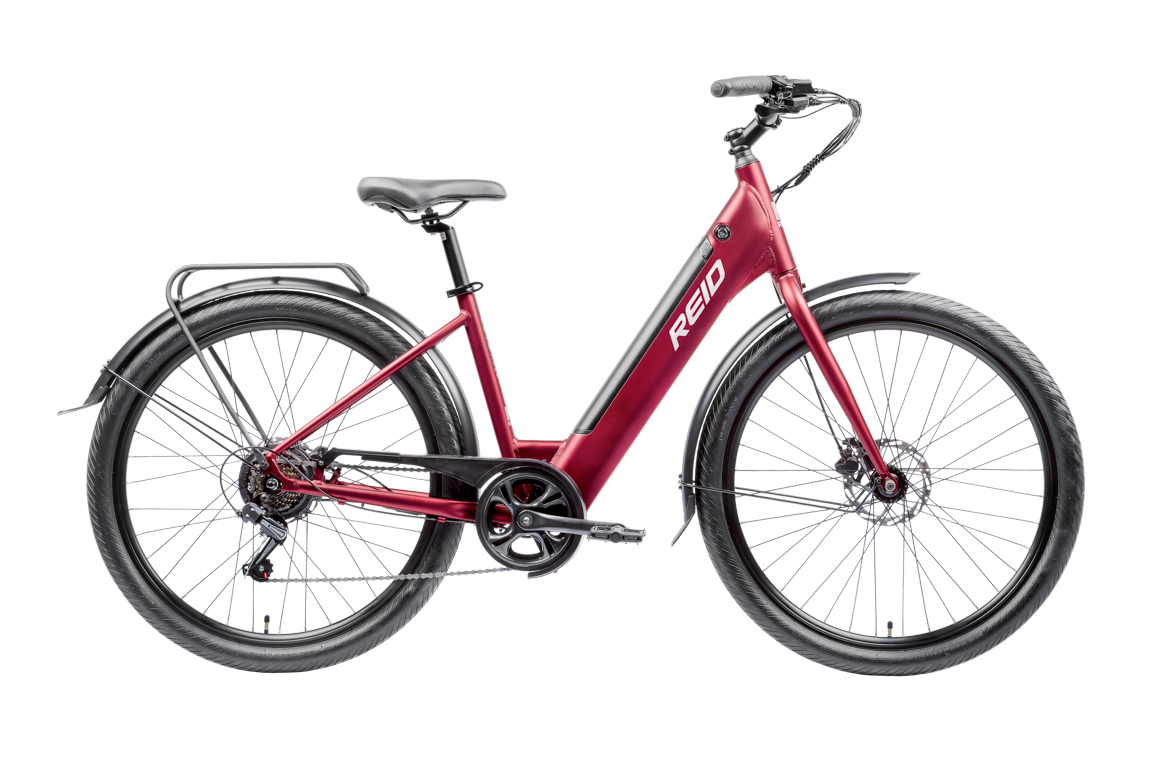 Let's Roll 350W MY26 eBike Plum
