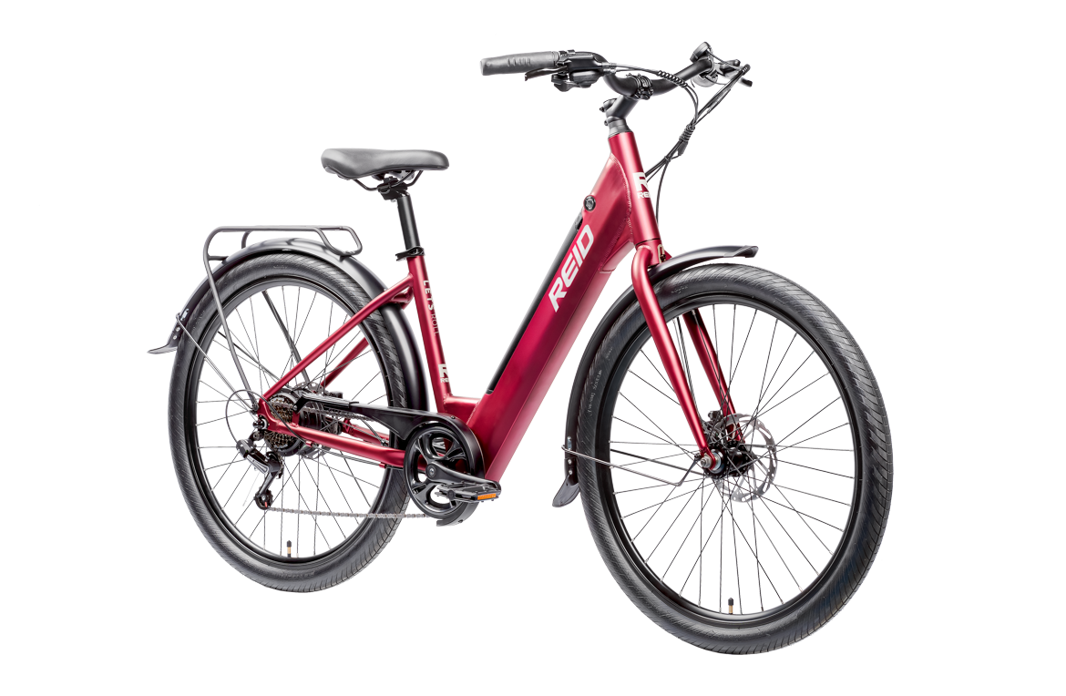 Let's Roll 350W MY26 eBike Plum