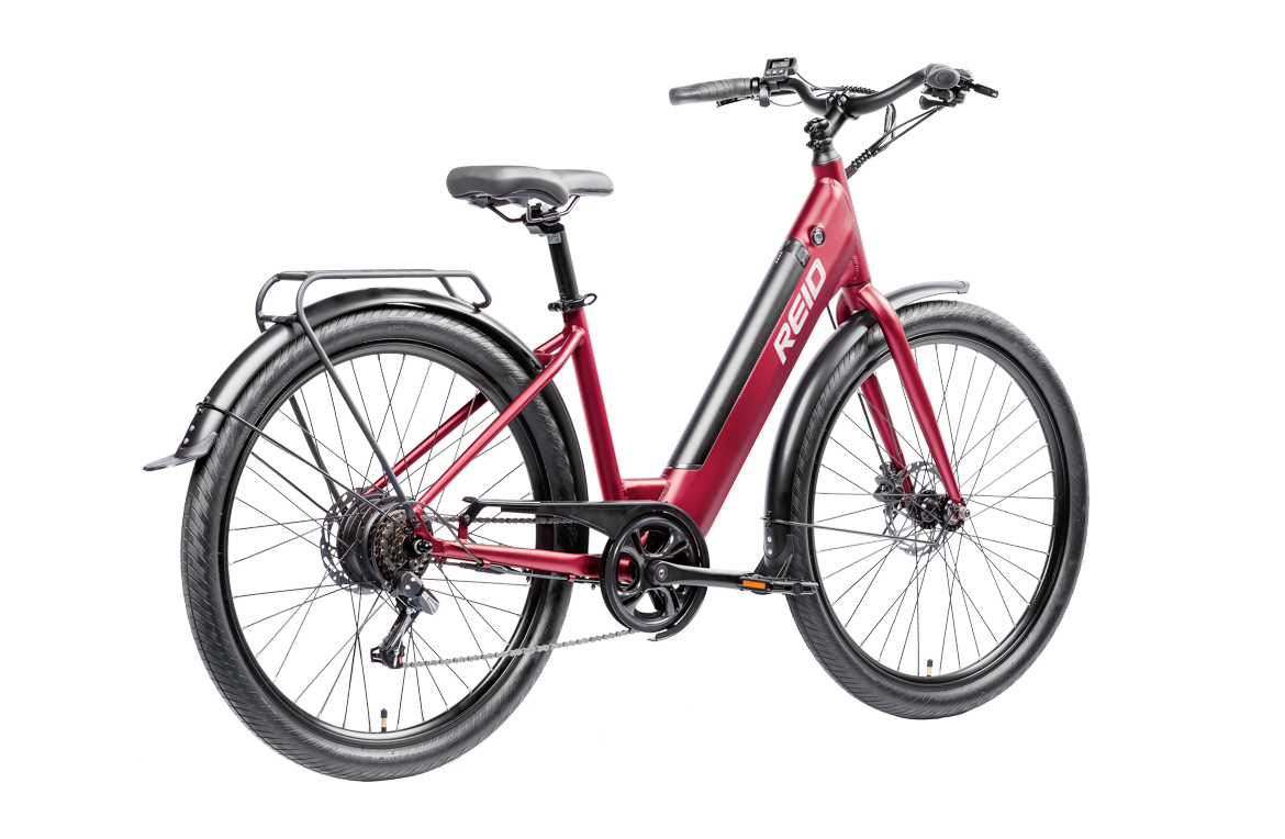 Let's Roll 350W MY26 eBike Plum