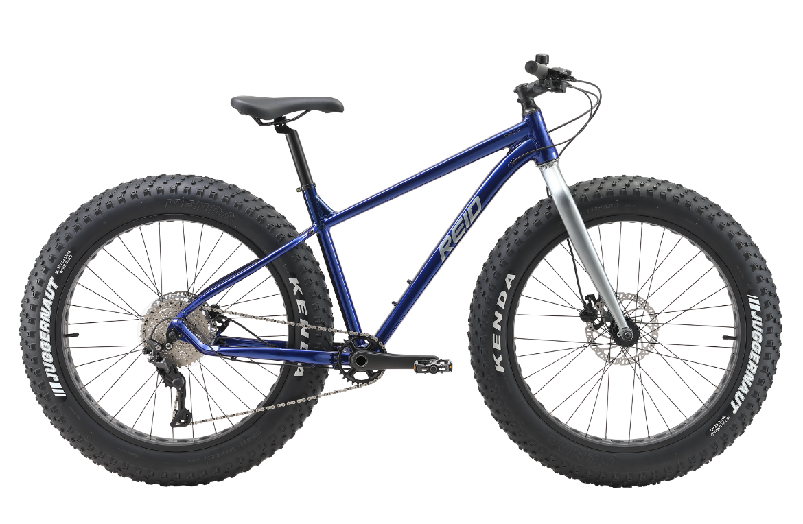 Ares Fat Bike Midnight Blue Bikes Reid