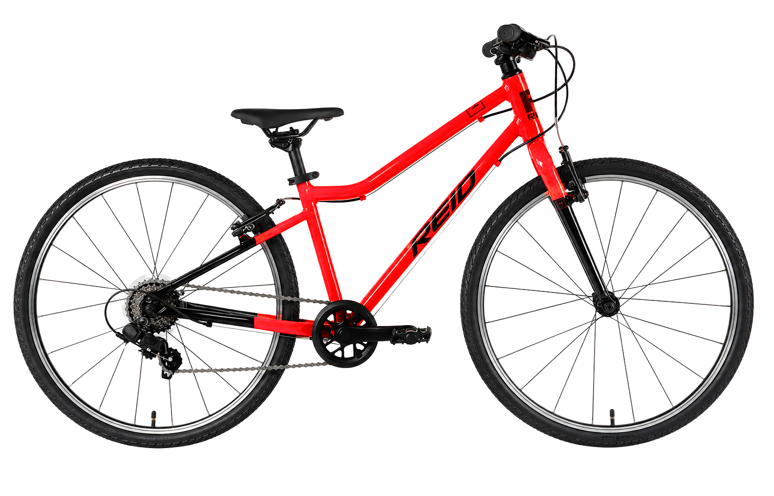 H24 24" Kids Bike Red