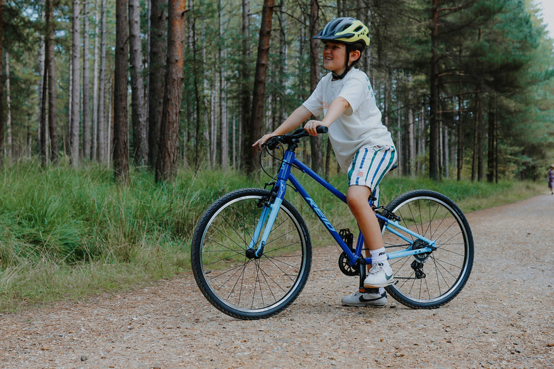 H24 24" Kids Bike Blue