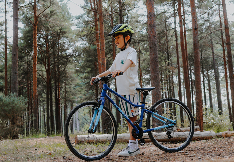 H24 24" Kids Bike Blue