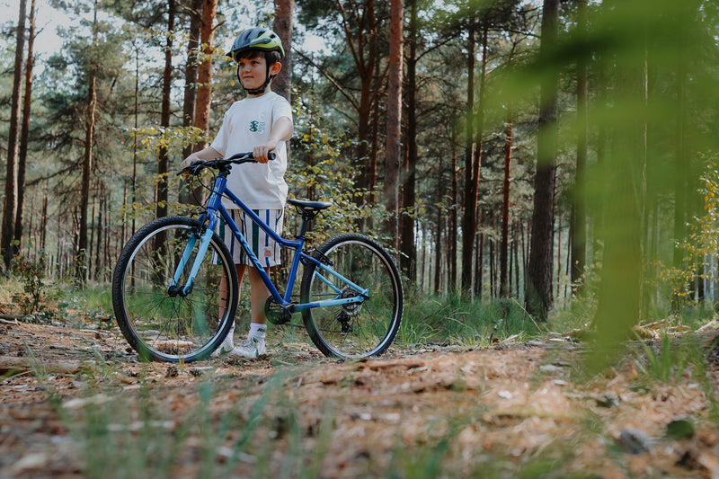 H24 24" Kids Bike Blue