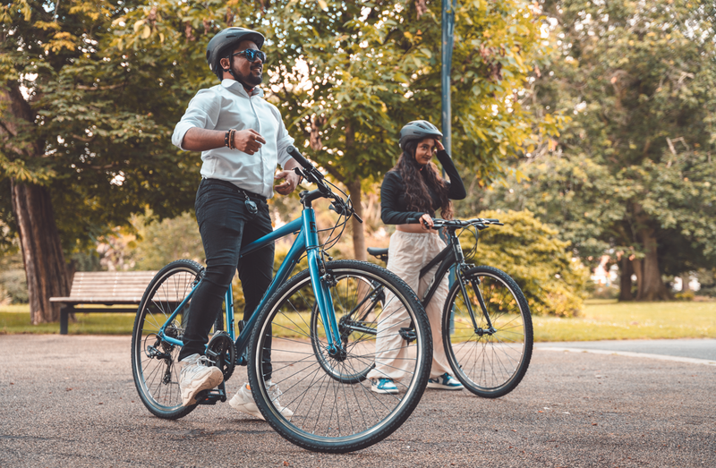 Transit Commuter Bike Blue