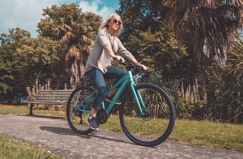 Transit Disc WSD Commuter Bike Teal
