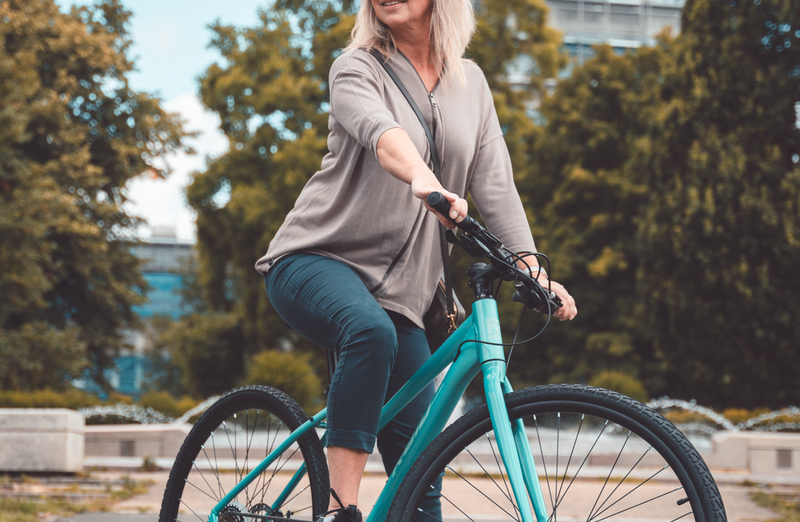 Transit Disc WSD Commuter Bike Teal