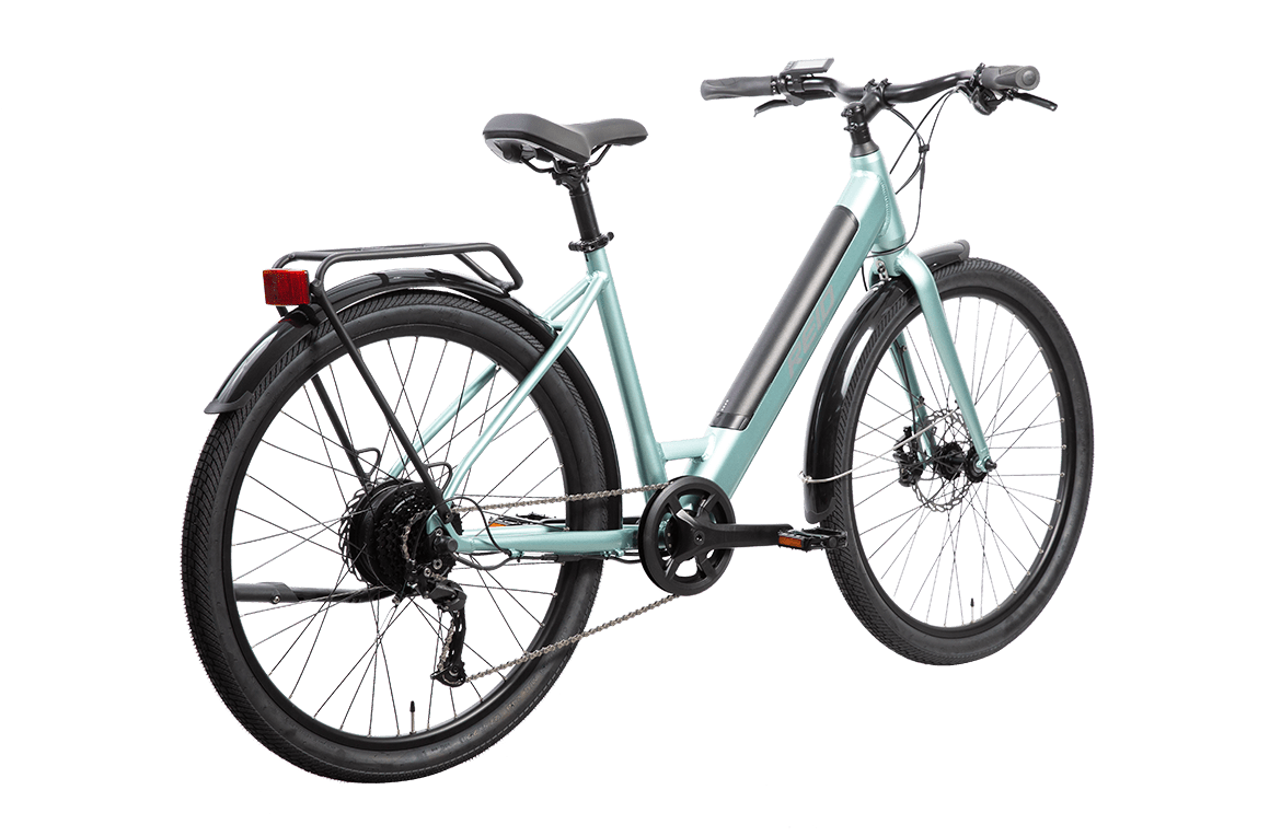Blacktop 1.0 Step Through eBike With Throttle Iced Mint