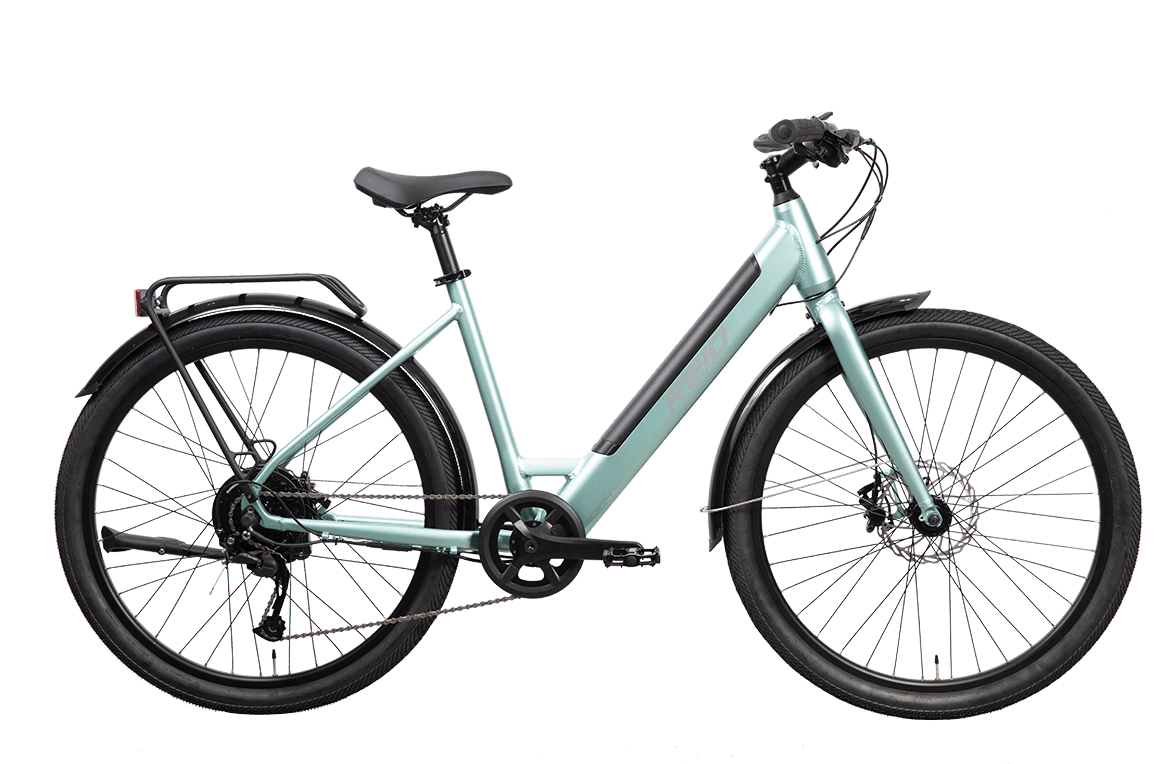Blacktop 1.0 Step Through eBike With Throttle Iced Mint