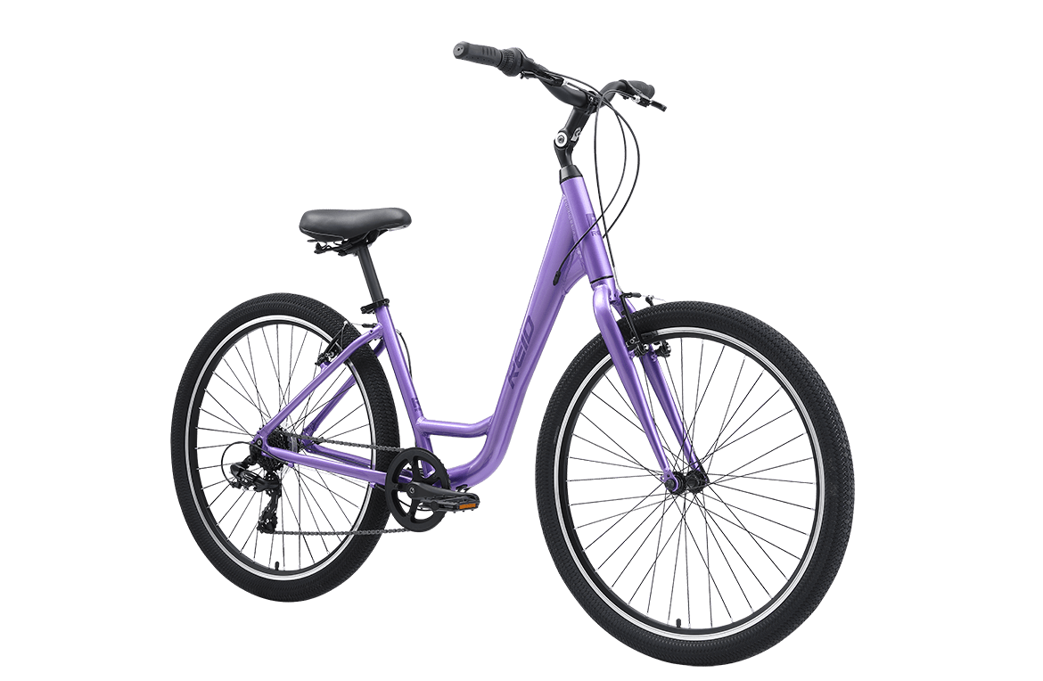 Comfort 1 Step Through Commuter Bike Purple Bikes Reid   