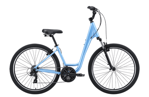 Comfort 2 Step Through Commuter Bike Blue