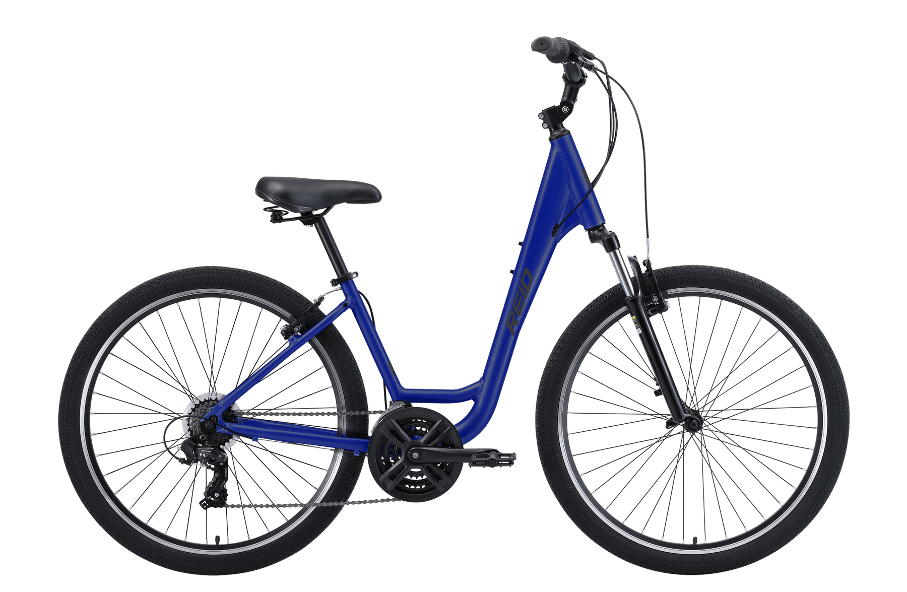 Comfort 2 Step Through Commuter Bike Navy Blue