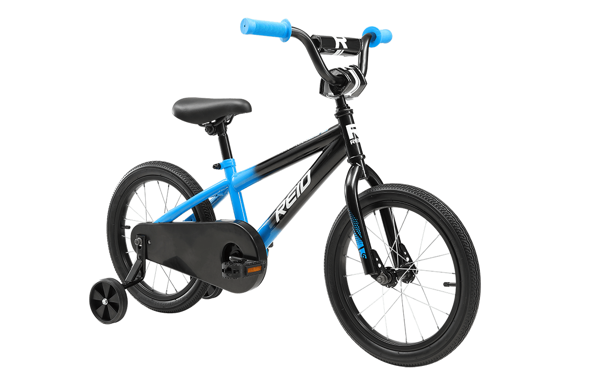 Explorer S 16" Kids Bike Blue/Black Bikes Reid   