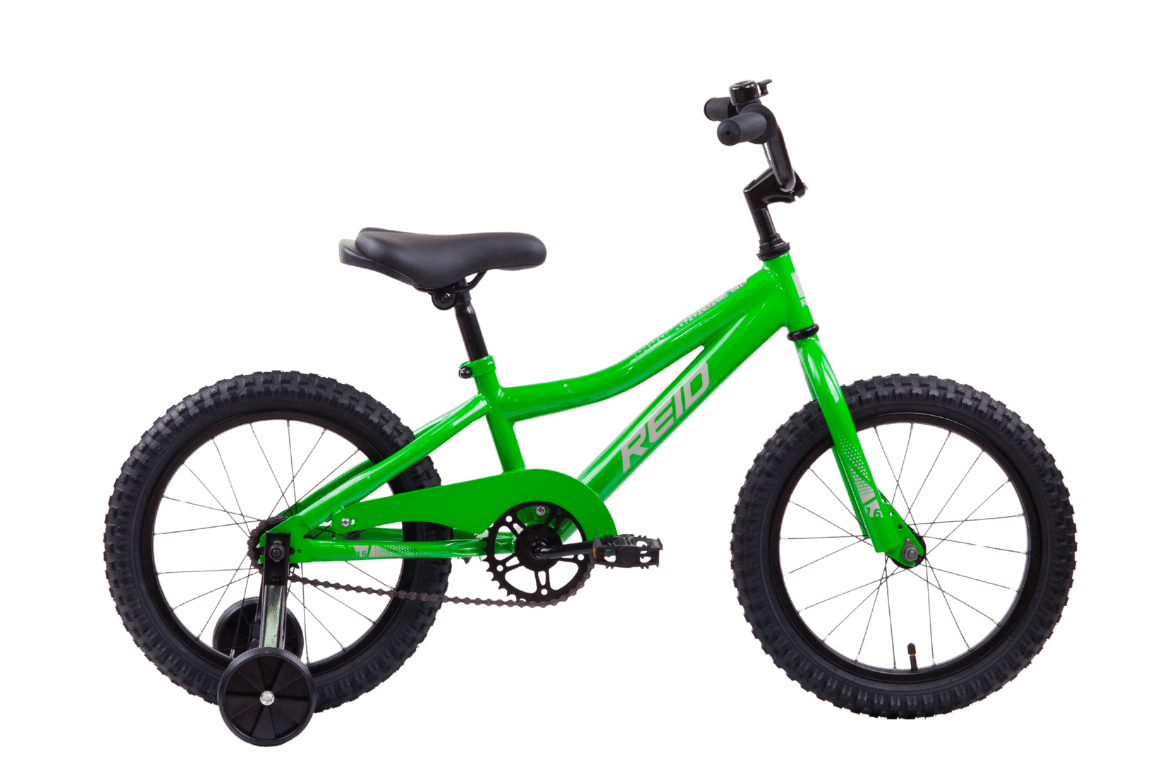 Explorer S 16" Kids Bike MY24 Fluro Green Kids Bike Reid   