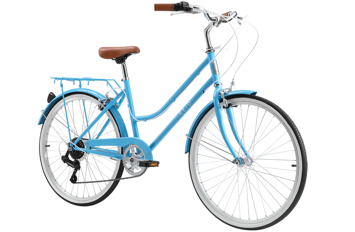Girls Classic Petite 24" Vintage Bike Baby Blue