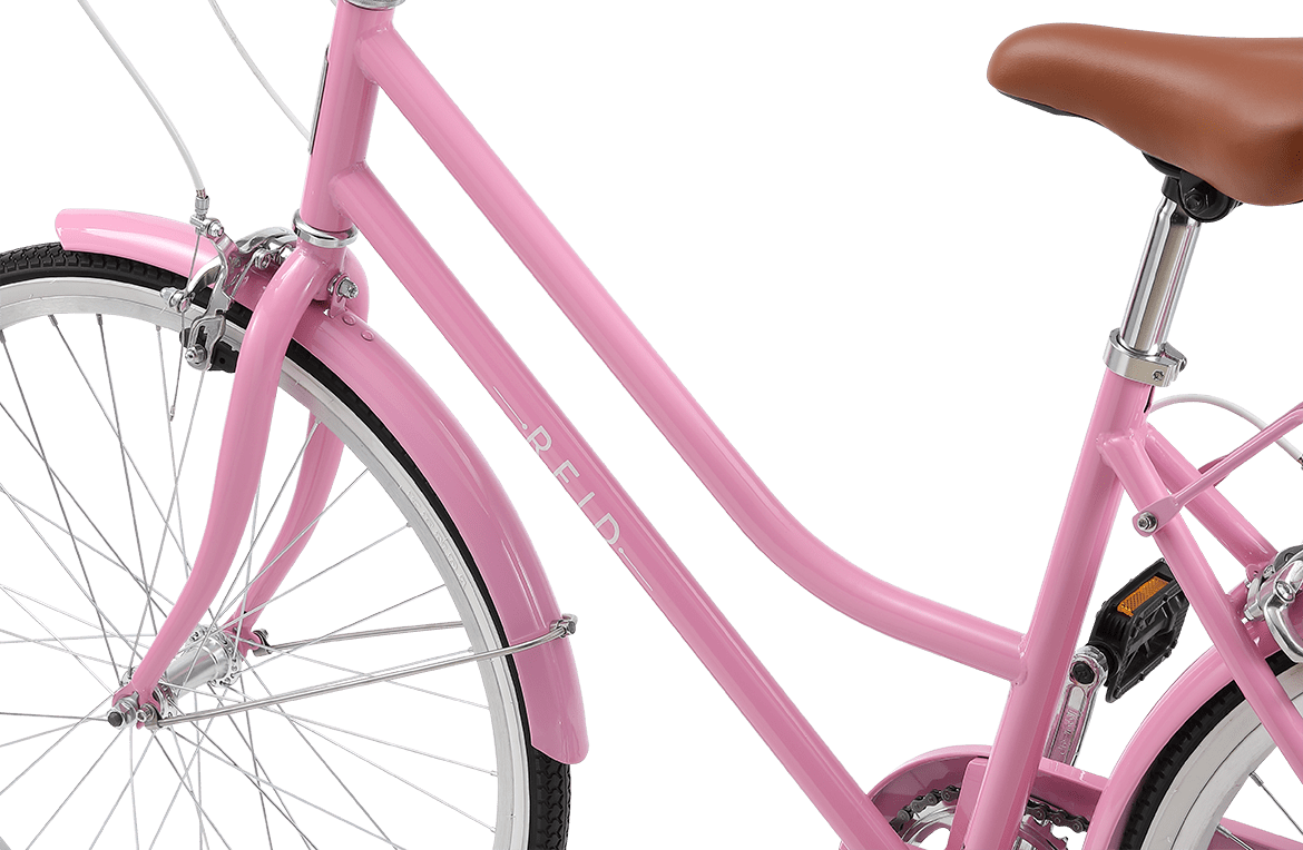 Girls Classic Petite 24" Vintage Bike Pink Bikes Reid   