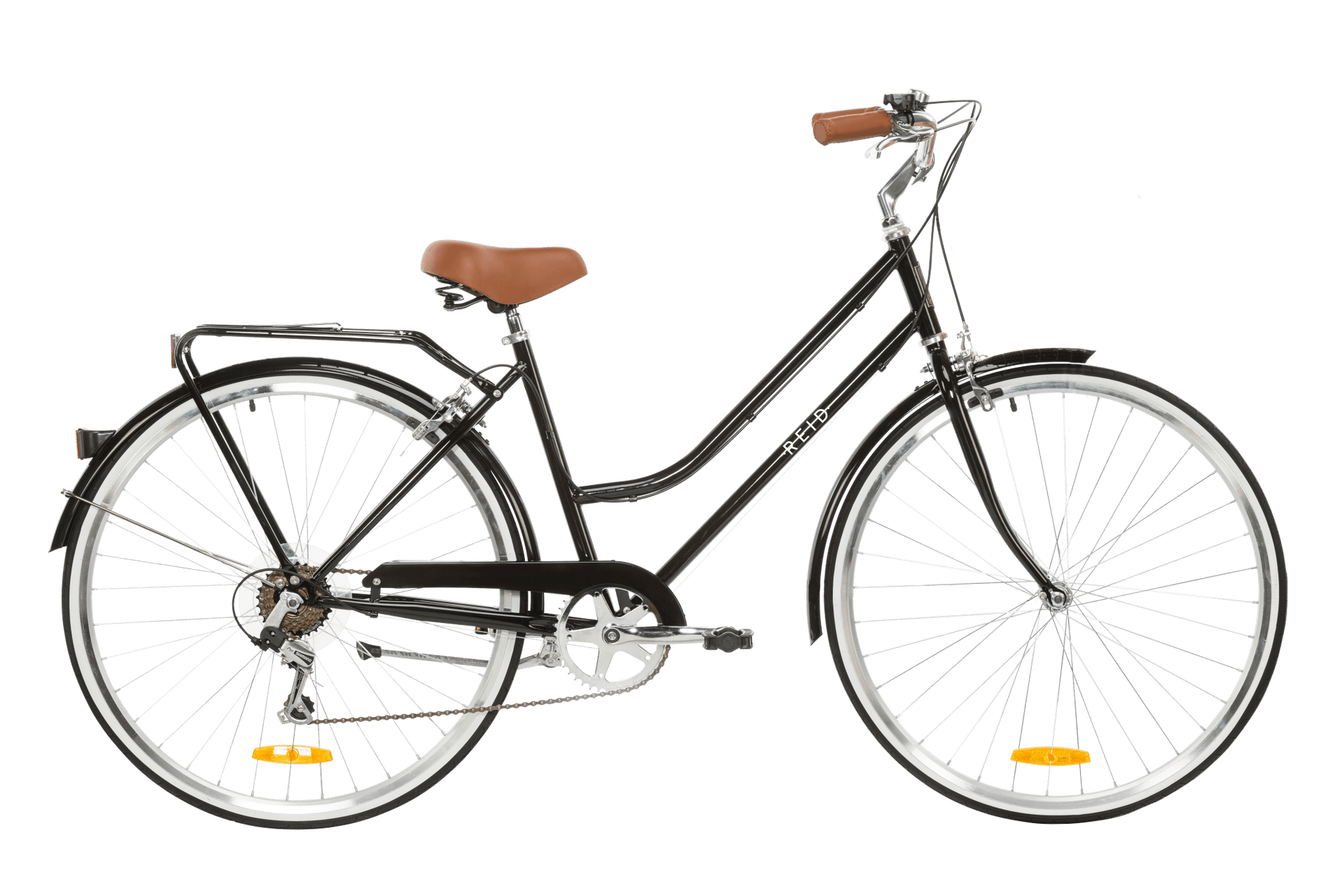 Ladies Classic 7-Speed Vintage Bike Black