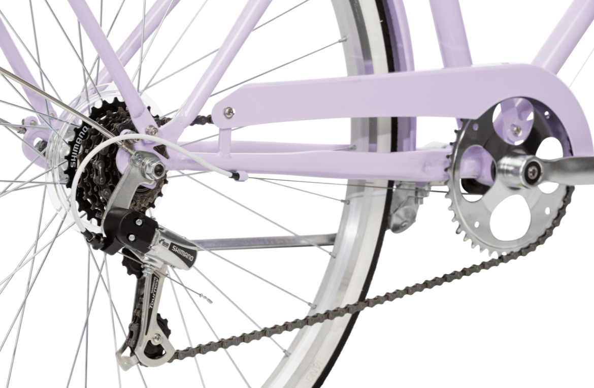 Ladies Classic 7-Speed Vintage Bike Lavender Bikes Reid   