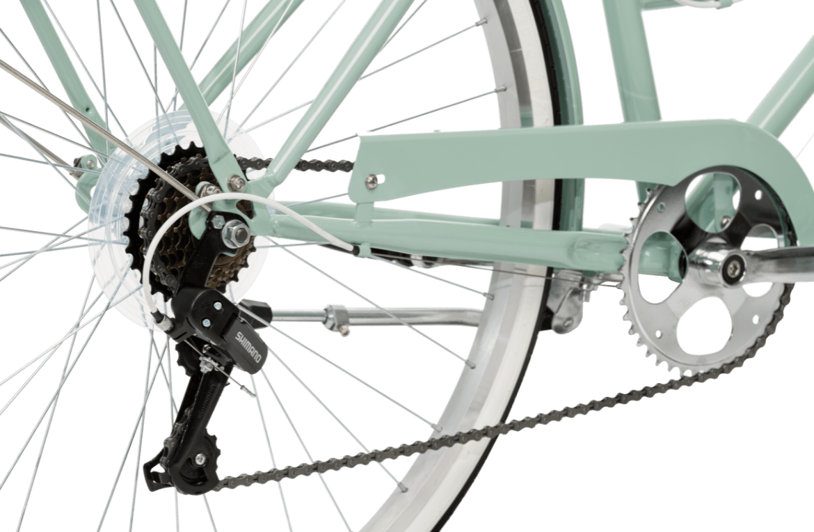 Ladies Classic 7-Speed Vintage Bike Sage Bikes Reid   