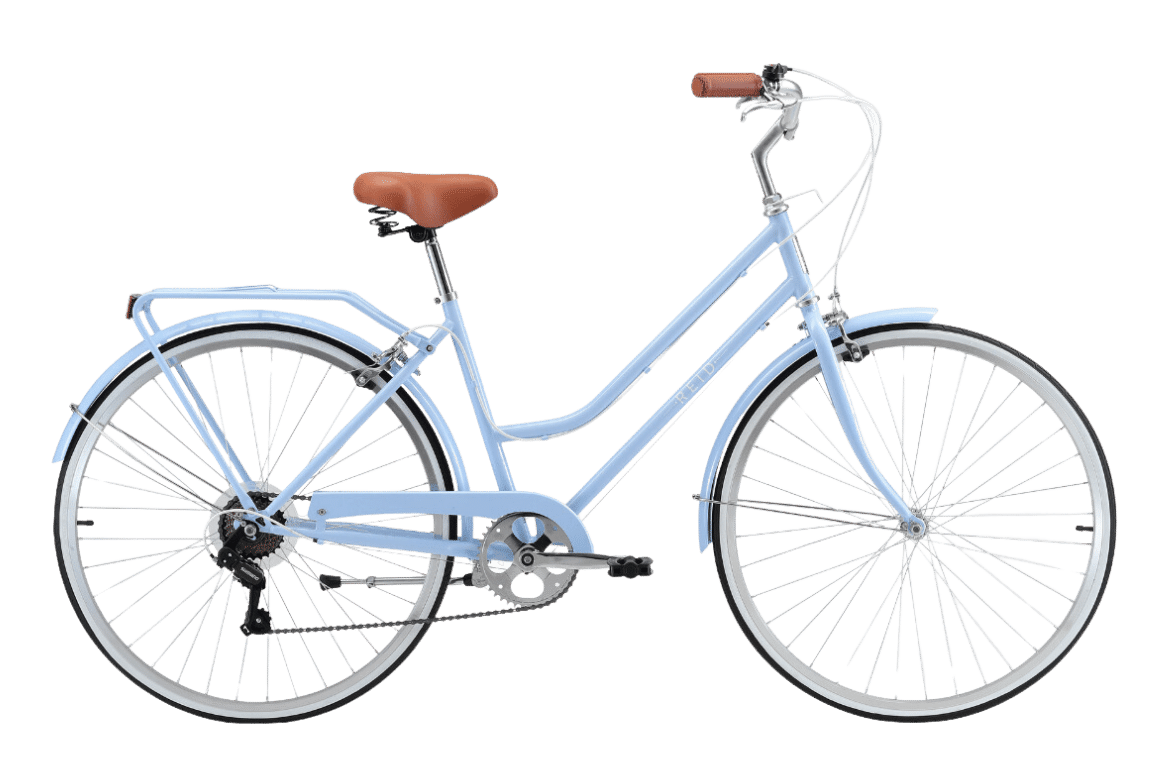 Ladies Classic 7-Speed Vintage Bike Sky Blue Bikes Reid   