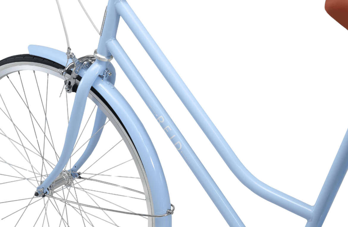 Ladies Classic 7-Speed Vintage Bike Sky Blue Bikes Reid