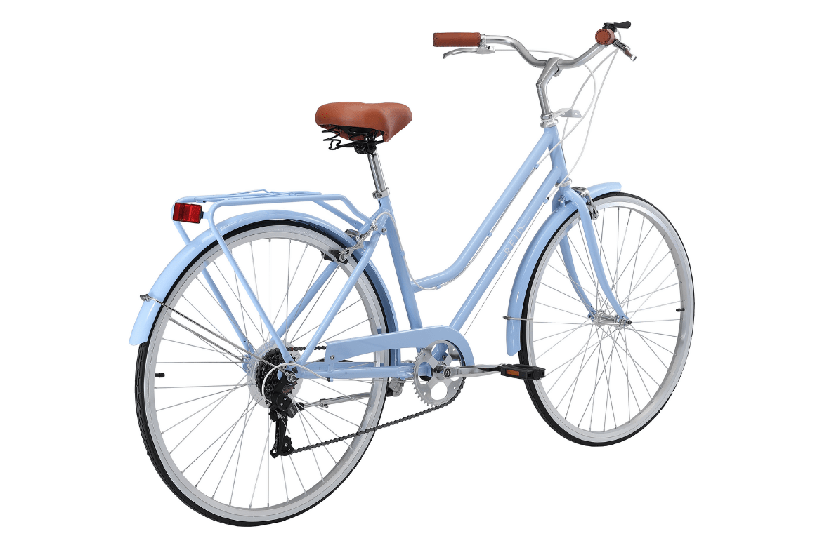 Ladies Classic 7-Speed Vintage Bike Sky Blue Bikes Reid