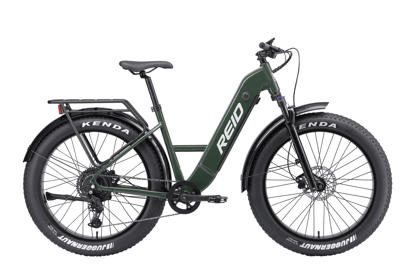 Tracker 2 Step Through eBike MY24 Green eBikes Reid