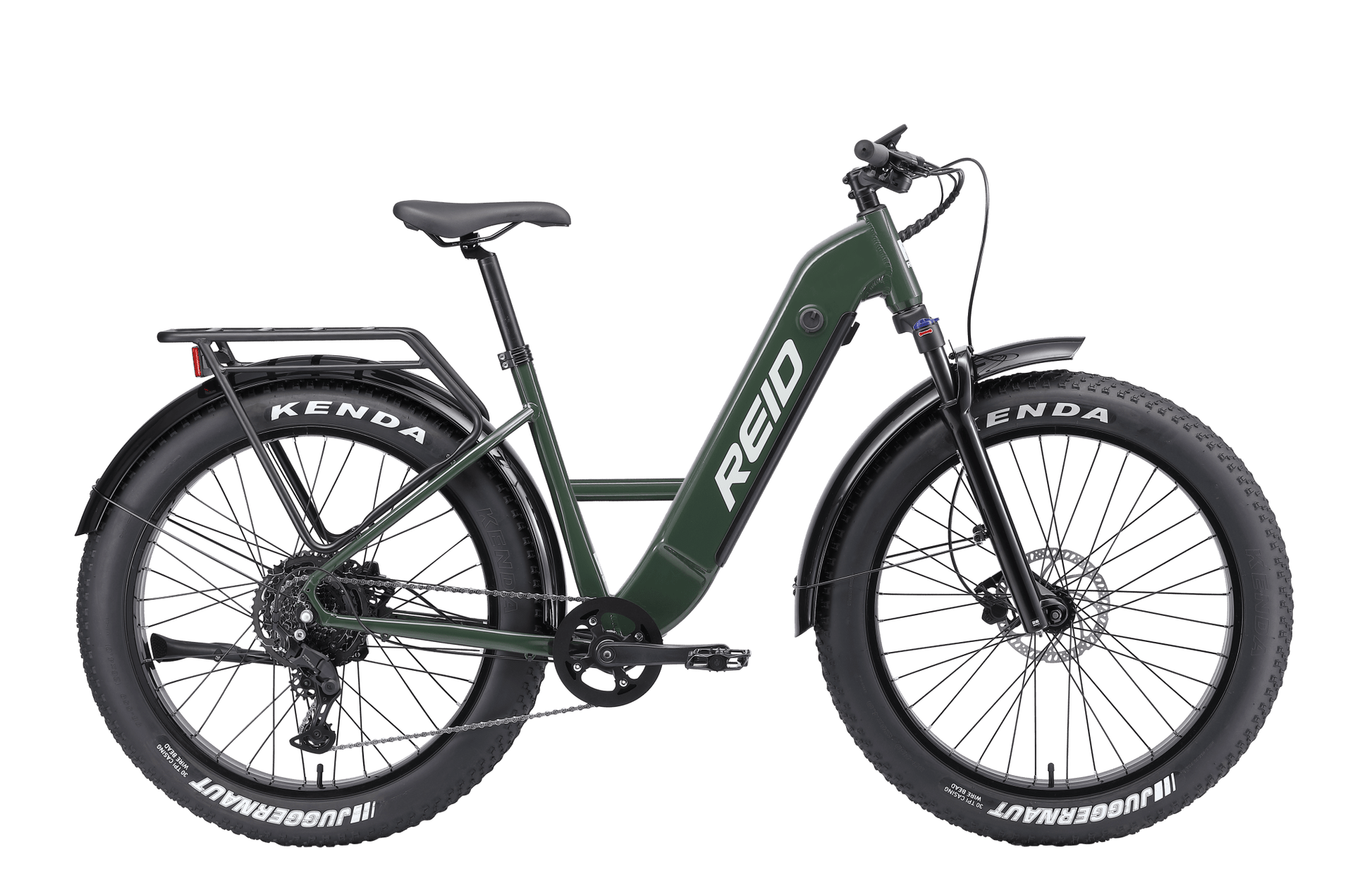 Tracker 2 Step Through eBike MY24 Green eBikes Reid