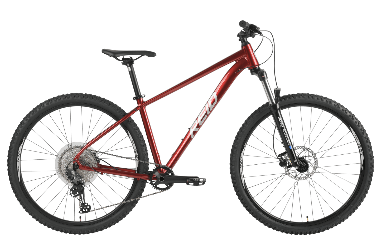 Tract 3 Mountain Bike MY24 Red Bikes Reid