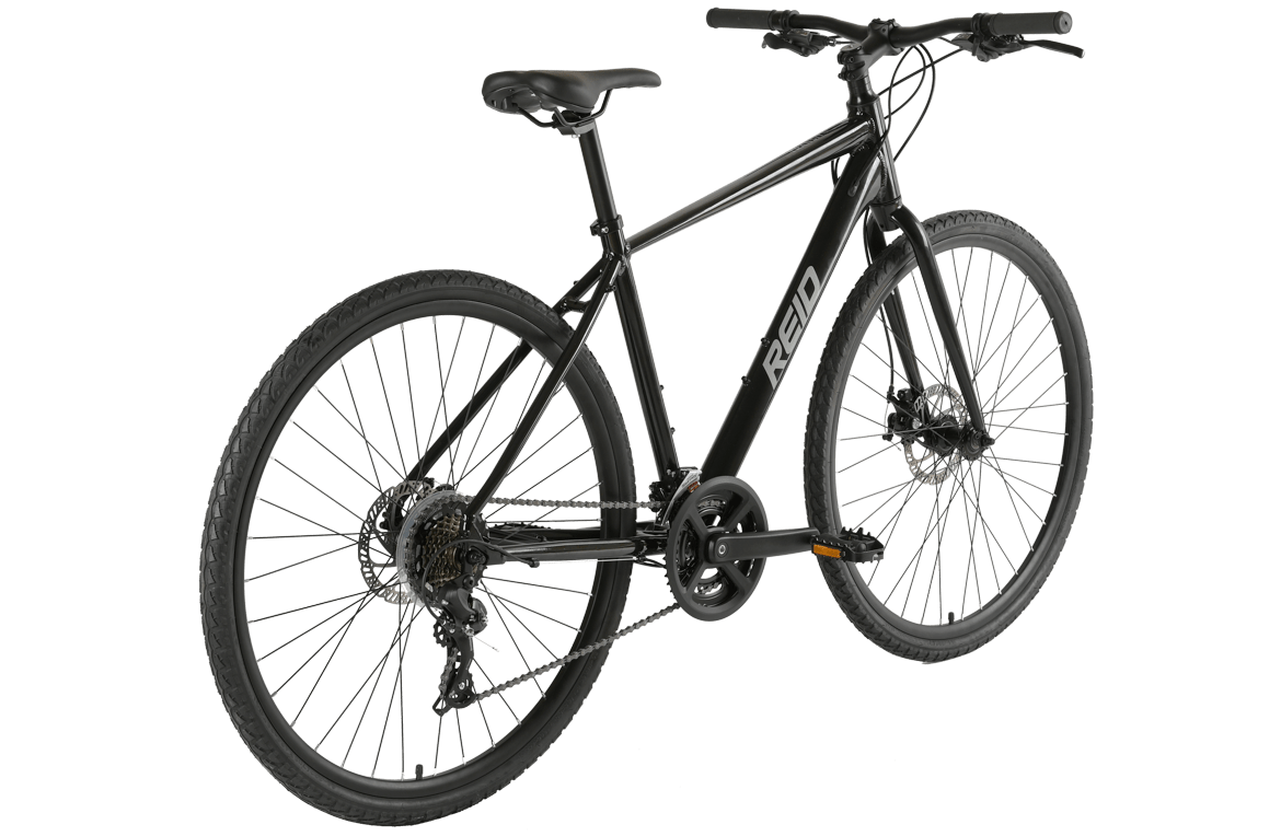 Transit Disc Commuter Bike MY24 Black Bikes Reid