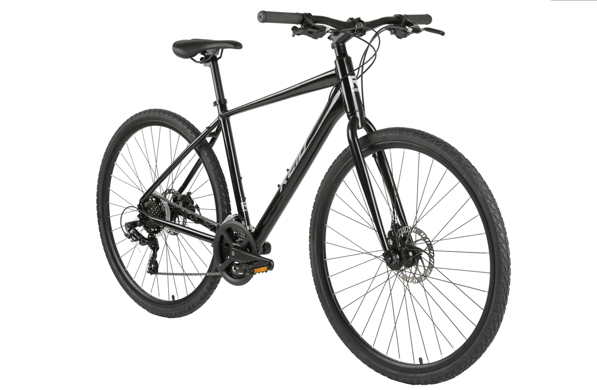 Transit Disc Commuter Bike MY24 Black Bikes Reid