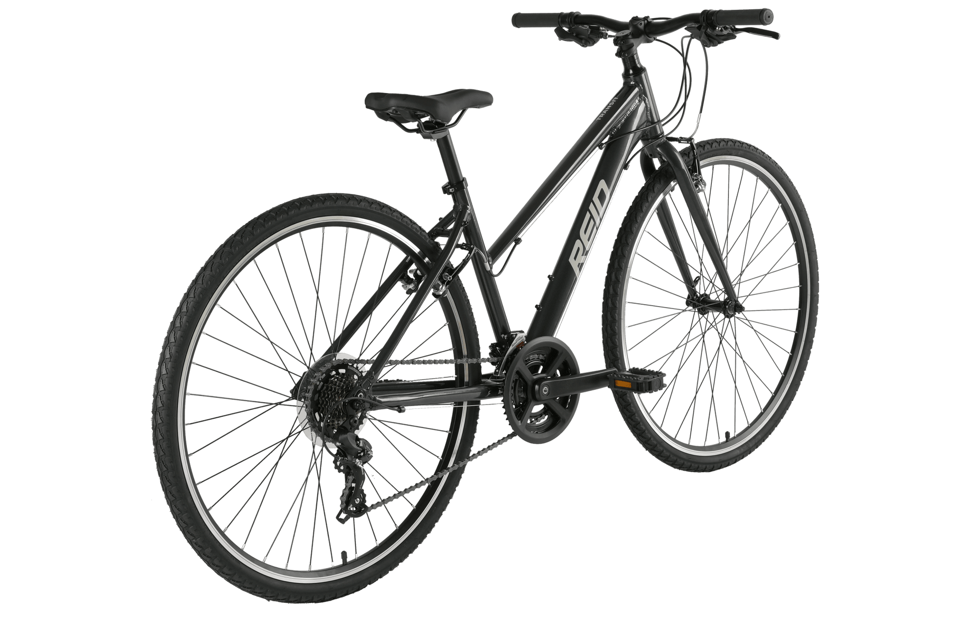 Transit WSD Commuter Bike MY24 Grey Bikes Reid   